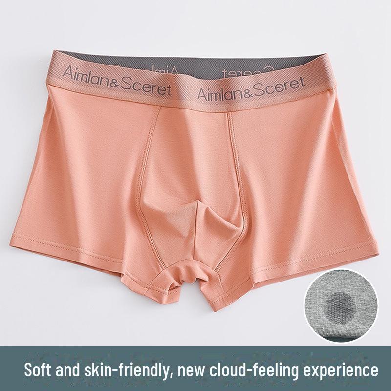 Мужские боксеры Bonas из чистого хлопка — дышащее, свободное нижнее белье для молодежи