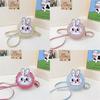 Rabbit Cute Cartoon Childrens Lanyard Messenger Bag Autumn Student Coin Purse