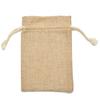 5Pcs Mini Rustic Burlap Bag Drawstring Wedding Party Favor Vintage Sack Pouch ARI