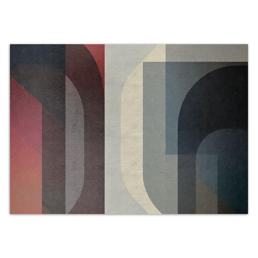 Wallpaper Retro geometric abstraction