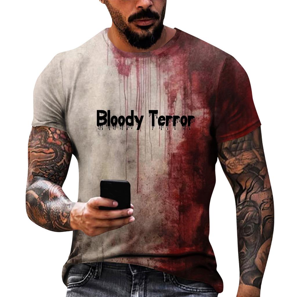 Футболка унисекс с круглым вырезом и принтом, свободная повседневная футболка унисекс с коротким рукавом