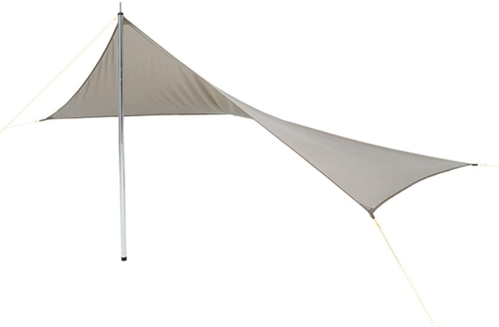 PuroMonte Кемпинговый тент для отдыха на природе для 2 человек OGD102 светло-коричневый (ФУНТ)