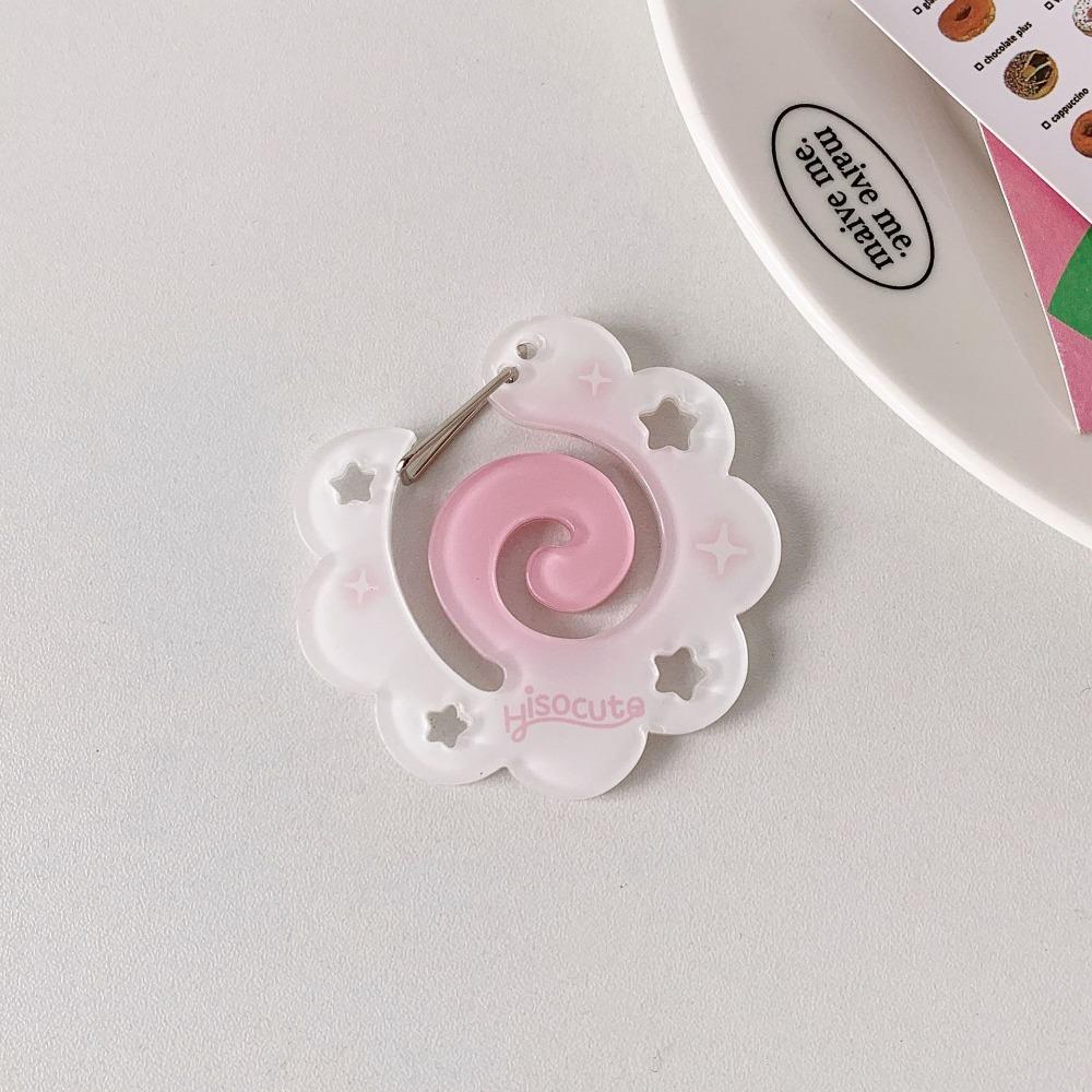 Fruit Cupcake Star Shaped Carabiner Keychain Decor Key Ring Pendant INS Bag Charms