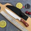 Stainless Steel Fishing Kitchen Knife Bone Meat Fishing Sushi Knife Fruit Vegetables Cutter with Knife Cover
