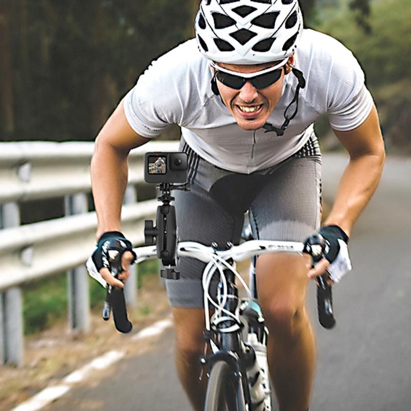 Надежное крепление для экшн-камер Крепление-зажим Улучшает впечатления от съемки Простое в использовании решение для записи