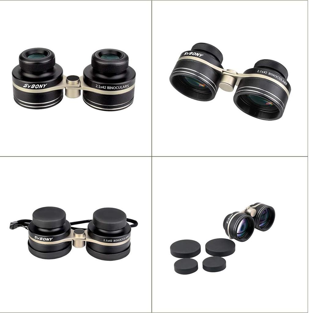 SVBONY SV407 Binoculars for High Light Large Wide Field of IPX6 with Carrying Hand Tripod Perfect for Astronomical Landscape and Art Makes a Great