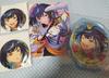 [USED] Ensemble Stars S [Laugh Master] Gamers Bonus Bromide, Can Badge, Clear Sticker