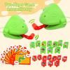 1 Set Chameleon Tongue Shoot Game 6 Players Game Night Family Party Interactive Sticking-Out Tongue Frog Board Game Educational Toy