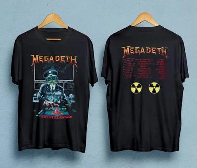 Двусторонняя футболка Megadeth 'Rust In Peace Tour' 1990