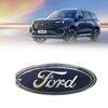 Ford Oval Grille Badge Car Emblem Sticker With Abs Material Front Rear Mark