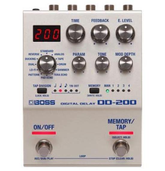 BOSSDD-200 ЦИФРОВАЯ ЗАДЕРЖКА