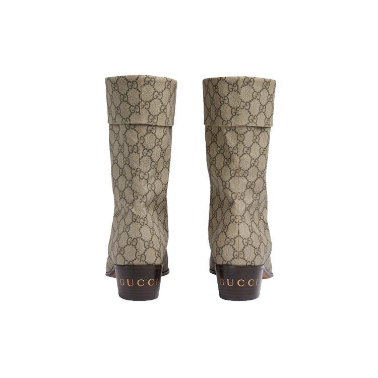 Gucci Ботинки GG Supreme 45 мм 759544 K5I0G 9742