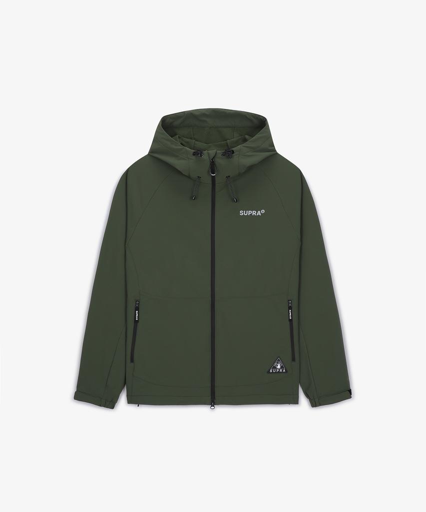 Комплект из мягкойshell куртки Supra Triangle Wappen Point (хаки)