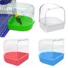 Bathing Pet Supplies Pet Tub Bathtub Parrot Bird Transparent Shower Box Hanging