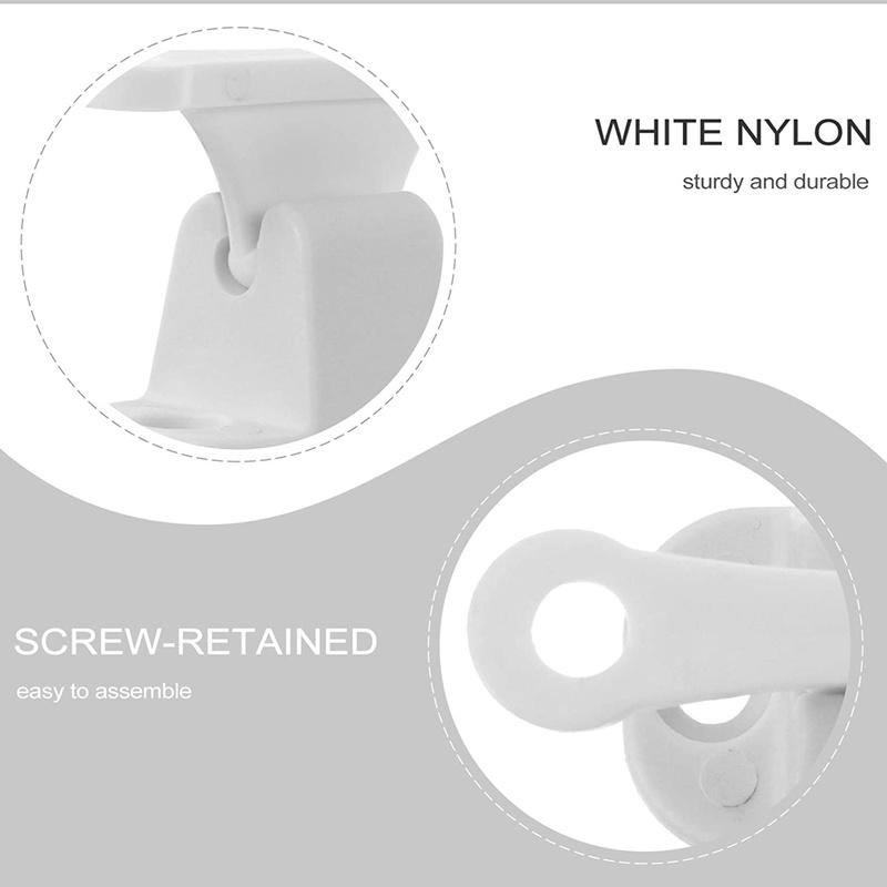 Caravan RV Motorhome Camper Main Door Gate Push Catch Retainer Clip Holder T-Shaped Cabin Door Clamps Stay Spacer Accessories