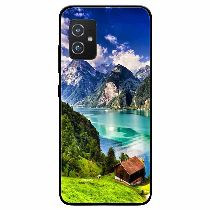 Черный силиконовый чехол для Asus Zenfone 8 ZS590KS Чехол Мягкая задняя крышка Coque для чехла телефона Asus Zenfone 8 ZS590KS Zenfone8 Funda