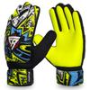 BeingFit Professional Goalkeeper Gloves Fluorescent Sizes 4 Years To Adult Heavy Duty Grip Enhanced Design 7 Suitable for – Red/Blue/Yellow – – &