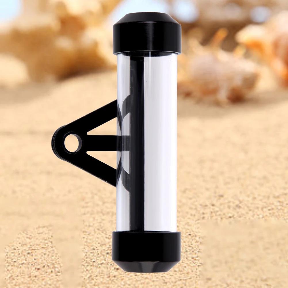 Motorcycle Secure Tube Tax Disc Holder Universal Motorbike Tax Disc Tube Cylindrical Holder Frame Waterproof with Screwdriver