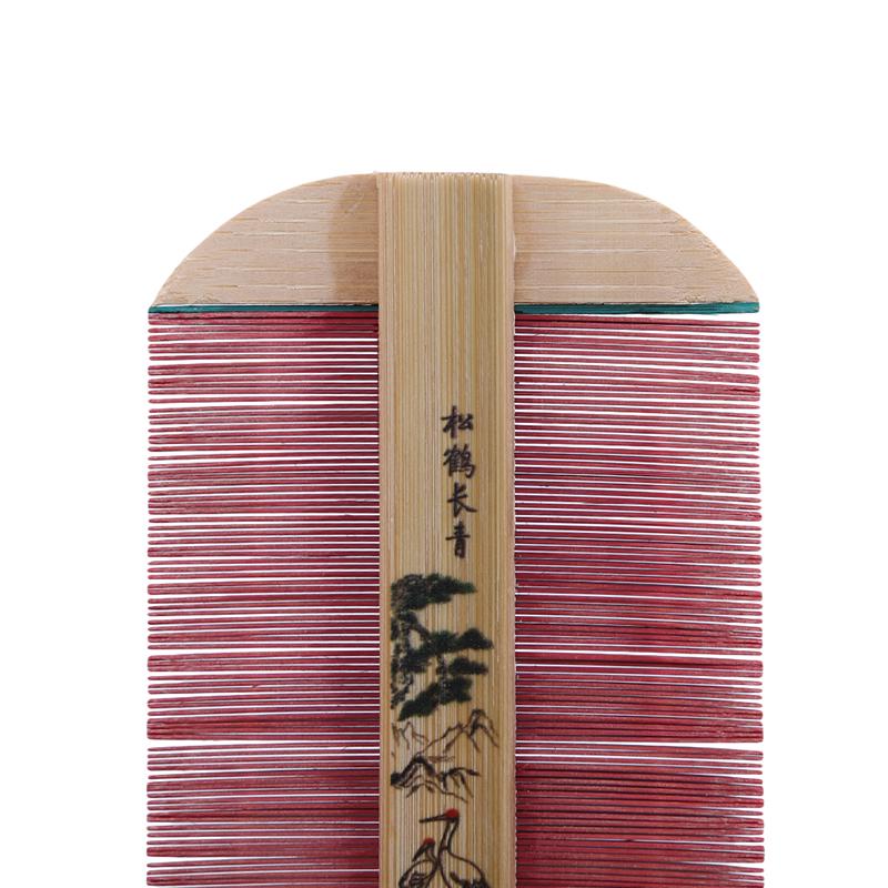 Natural Bamboo Wood Lice Comb Super Narrow Tooth Wood Combs No Static Hair Tool for Men or Pet