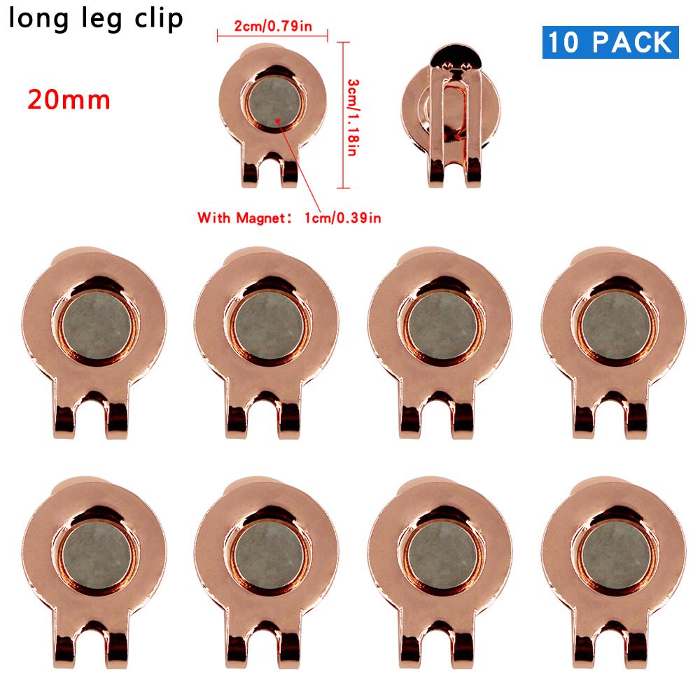 10 pcs Golf Hat Clip Magnetic Metal Golf Cap Clips Golf Accessories For Golf Ball Mark Marker Drop Ship 5