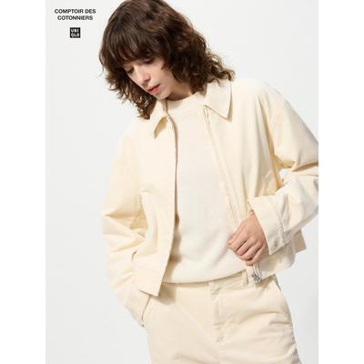 Вельветовая короткая куртка