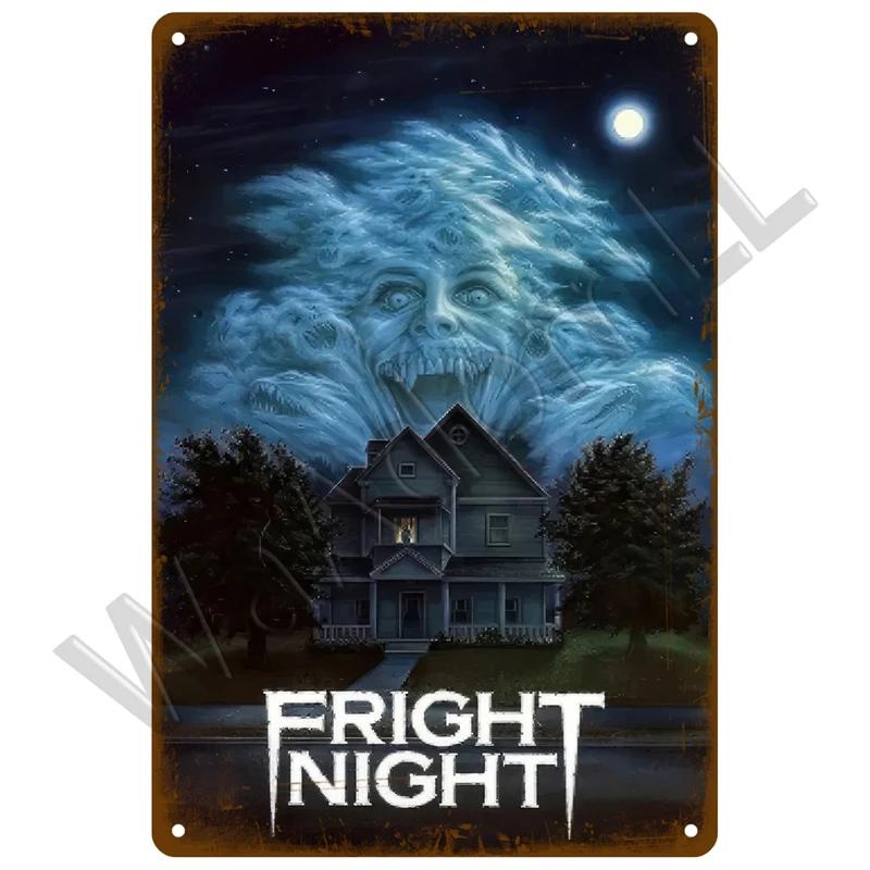 Vintage Films Poster Retro Tin Sign Aesthetic Living Room Cinema Metal Sign Industrial Deco Home Metal Wall Decor Decoration