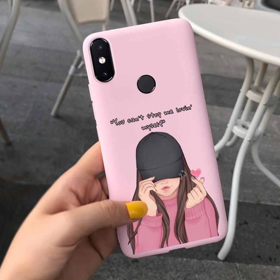 For Xiaomi Mi 8 SE Case Fashion Girl Flower Candy Color Soft Silicone Cover For Xiaomi Mi 8 Lite Phone Cases Mi8 Mi 8 SE Bumper