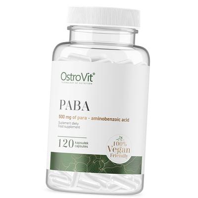 Парааминобензойная кислота, PABA VEGE, 120капс (36250079)