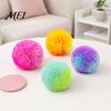 Stress Reduction Gadget Relief Fuzz Ball Toy, TPR Fuzzy Squeeze Fidget Calming Hand Toy Anxiety Relieving Office Desk for Focus Aid, Relaxation