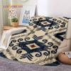 3D Lastest Nordic Turkish Bohemia Celt Soft Flannel Blankets,Throw Blanket Comfortable Blanket for Picnic Beds Sofa Home Bedroom