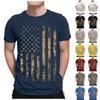 Мужские летние футболки с коротким рукавом и принтом флага ко Дню Независимости, мужские летние повседневные модные дышащие футболки с коротким рукавом