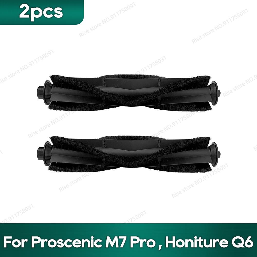 Compatible For Lenovo t1s Pro Proscenic M7 Pro, Honiture Q6 Accessories Robot Vacuum Roller Brush Hepa Filter Rag Dust Bag Parts