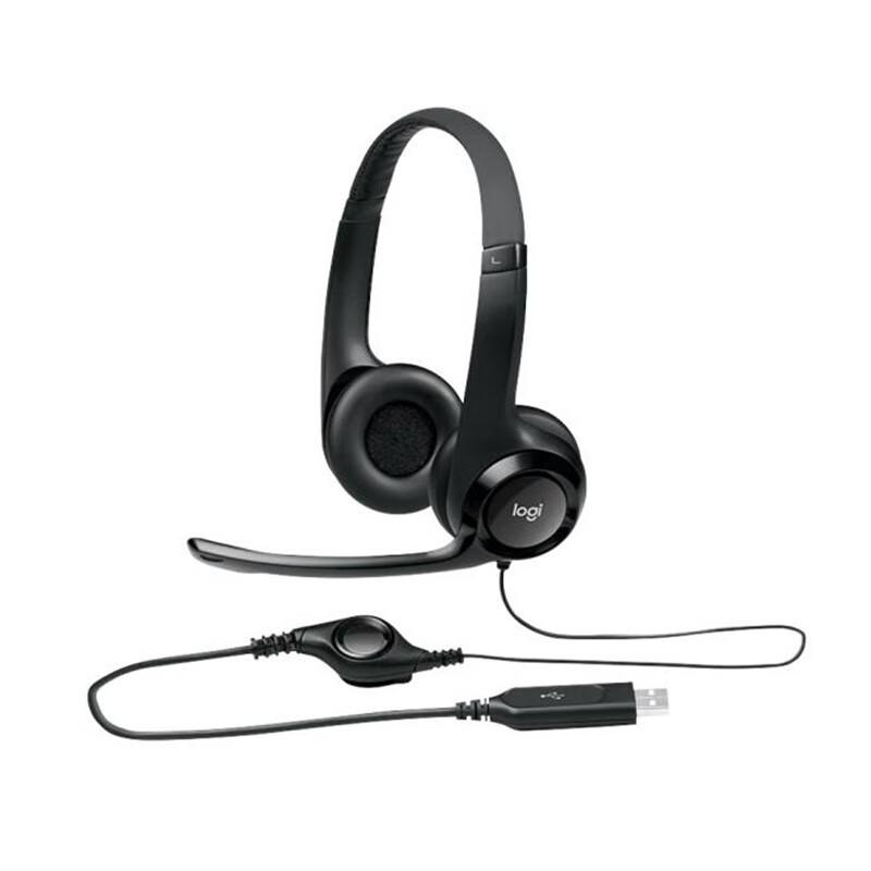 Стереогарнитура Logitech H390 USB с микрофоном