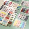 Novelty Bookmark Tab Strip Office Supplies Label Paster Sticker Memo Pad Index Flags Sticky Notes