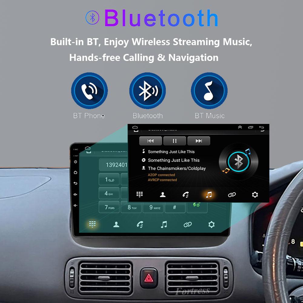 4G Android 13 Радио для Toyota Corolla E110 VIII 1995-2002 Правый руль Автомобильный стерео Мультимедийный проигрыватель Carplay Auto GPS навигация