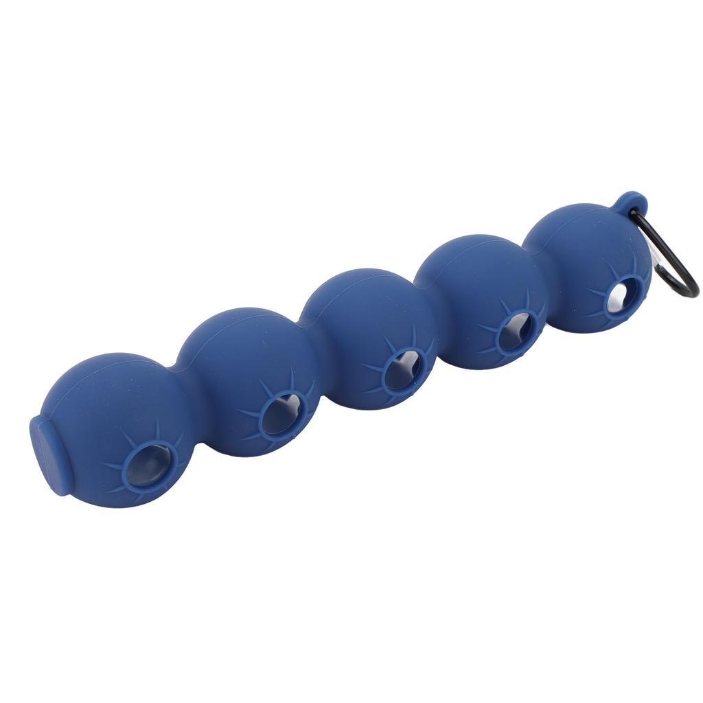 Golf Ball Holder with Hanging Clip Buckle Soft Silicone Protective Portable Golf Ball Storage Cover