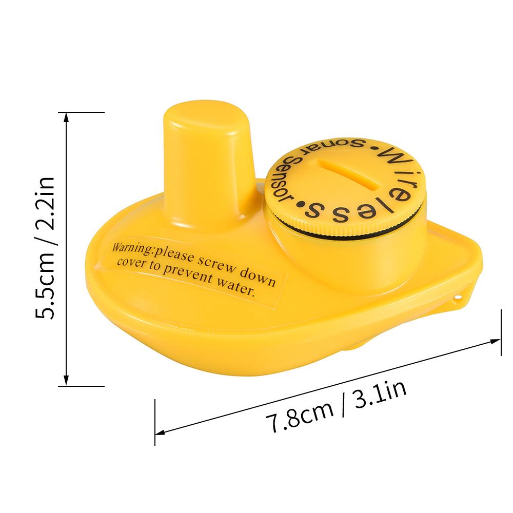 Lucky беспроводной дистанционный датчик эхолота для рыбалки, датчик глубины воды 45 м