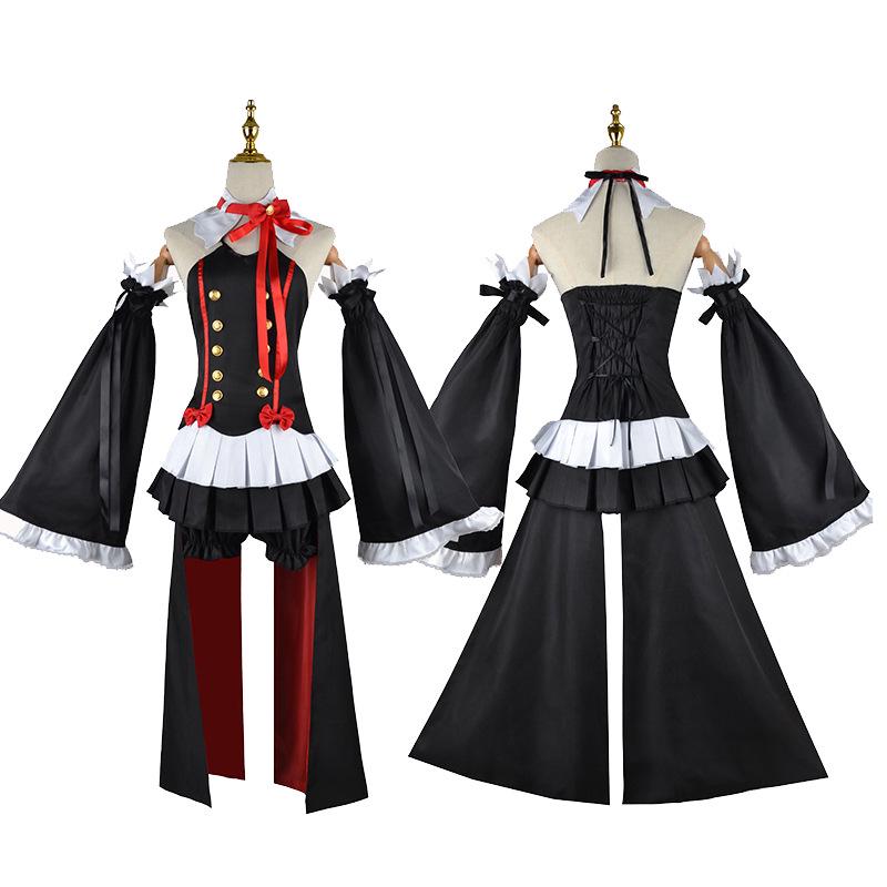 Krul Tepes Vampire Costume - Seraph of the End Anime Cosplay for Women Halloween