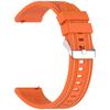 For Huawei Watch GT 5 46mm/GT 4 46mm Silicone Watch Band Stitched Design 22mm Width Wrist Strap