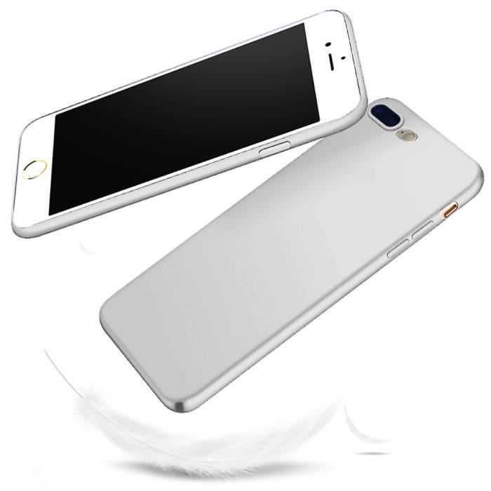Coque iPhone 8 - Apple - Argenté - Anti-choc - Ultra Slim - Flexible