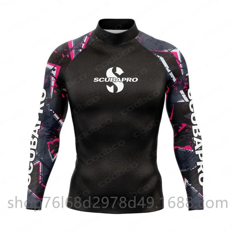 SCUBA Серфинг Одежда Для улицы Защита от солнца Снорклинг Купальные костюмы Сплит-топ с длинным рукавом Быстросохнущий Гидрокостюм Поддержка