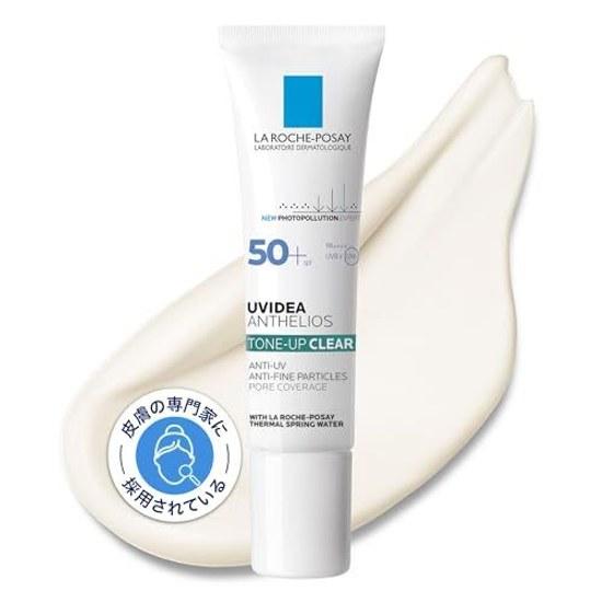 La Roche-Posay UV Idea XL Защита Тон-ап Clear 30мл Солнцезащитное средство для лица Основа под макияж SPF50+ PA++++ Смывается мылом Без отдушек Для чувствительной кожи Комбинированная