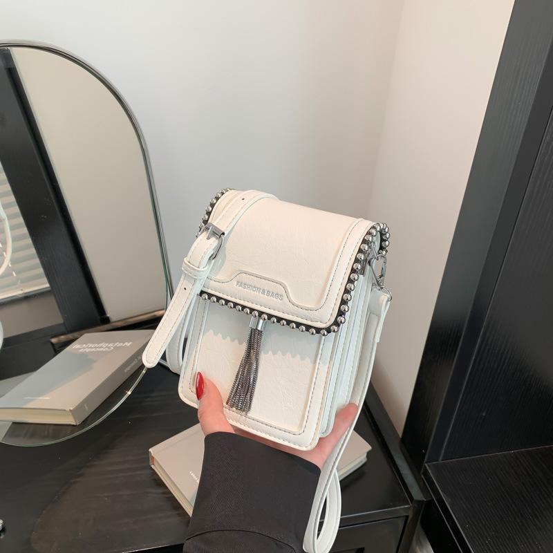 Сумка Sense женская 2024 новый нишевый дизайн модная сумка-мессенджер интернет знаменитости повседневная простая сумка для мобильного телефона