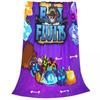 B-Blox Fruits Игра Мультяшные Фланелевые Пледы Одеяла для Кровати Спальни Теплое Одеяло