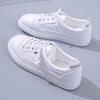 Little White Shoes Women's Spring and Summer 2024 New Mesh Breathable Fashion Sports and Leisure Women's Shoes White Shoes Flat Baseplate Shoes
