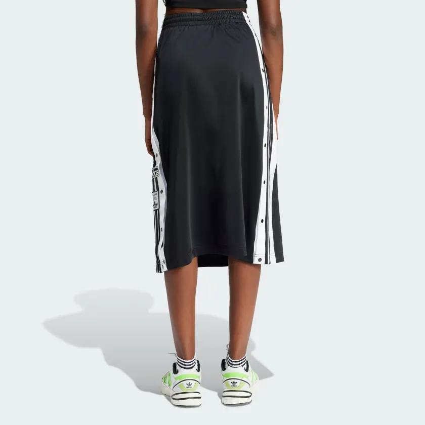Adidas Originals Adibreak Skirt Casual Long Skirt Women's Black (Unisex) Casual Long Skirts IU2527