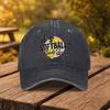 Softball Sport Pattern Printed Baseball Cap Unisex Fashion Duckbill Hat Suitable for Outdoor Sports Fitness Travel and Outi