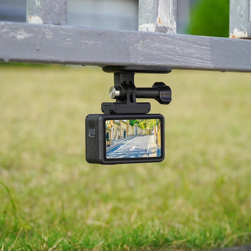 Flymile Action 5 Pro Магнитное крепление на грудь + Ремешок на шею для кронштейна камеры DJI Action 4/Insta360 Ace Pro 2 Аксессуары для селфи от первого лица