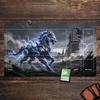 Mechanical Armor Lightning Thunder Horse XXL Play Mat Large Gaming Mouse Pad Desk Mat PC Office Home Decor Mousepad Mouse Mat