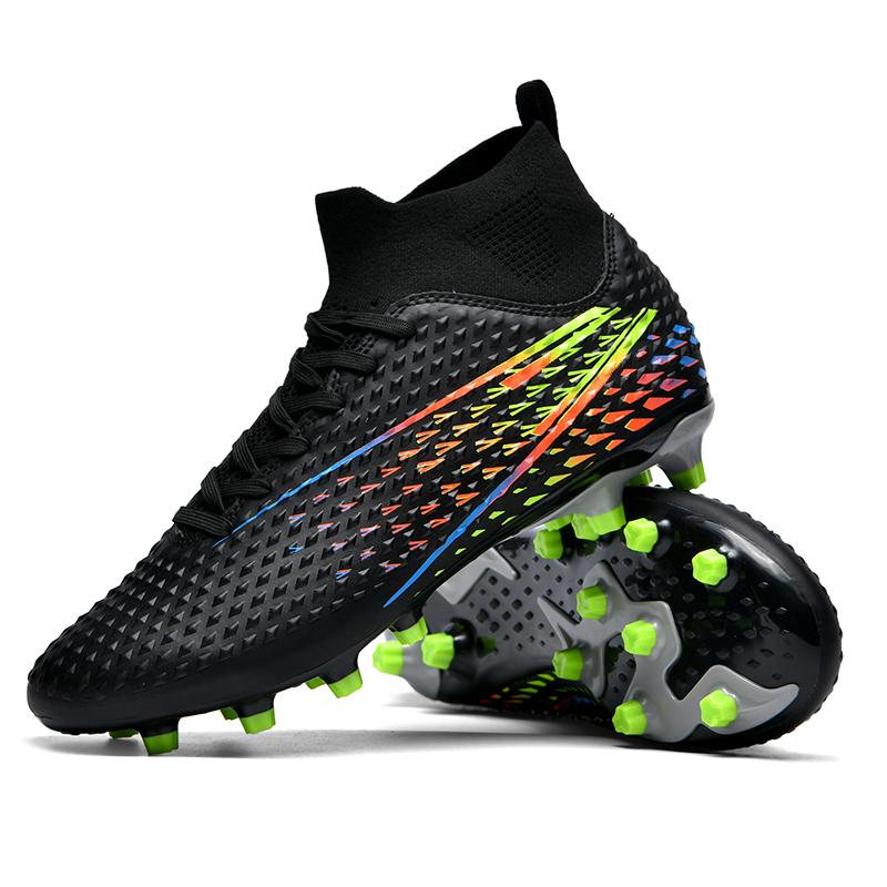 Outdoor High-Top Football Shoes For Men And Women, Adult Football Boots, Training Sports And Casual Shoes